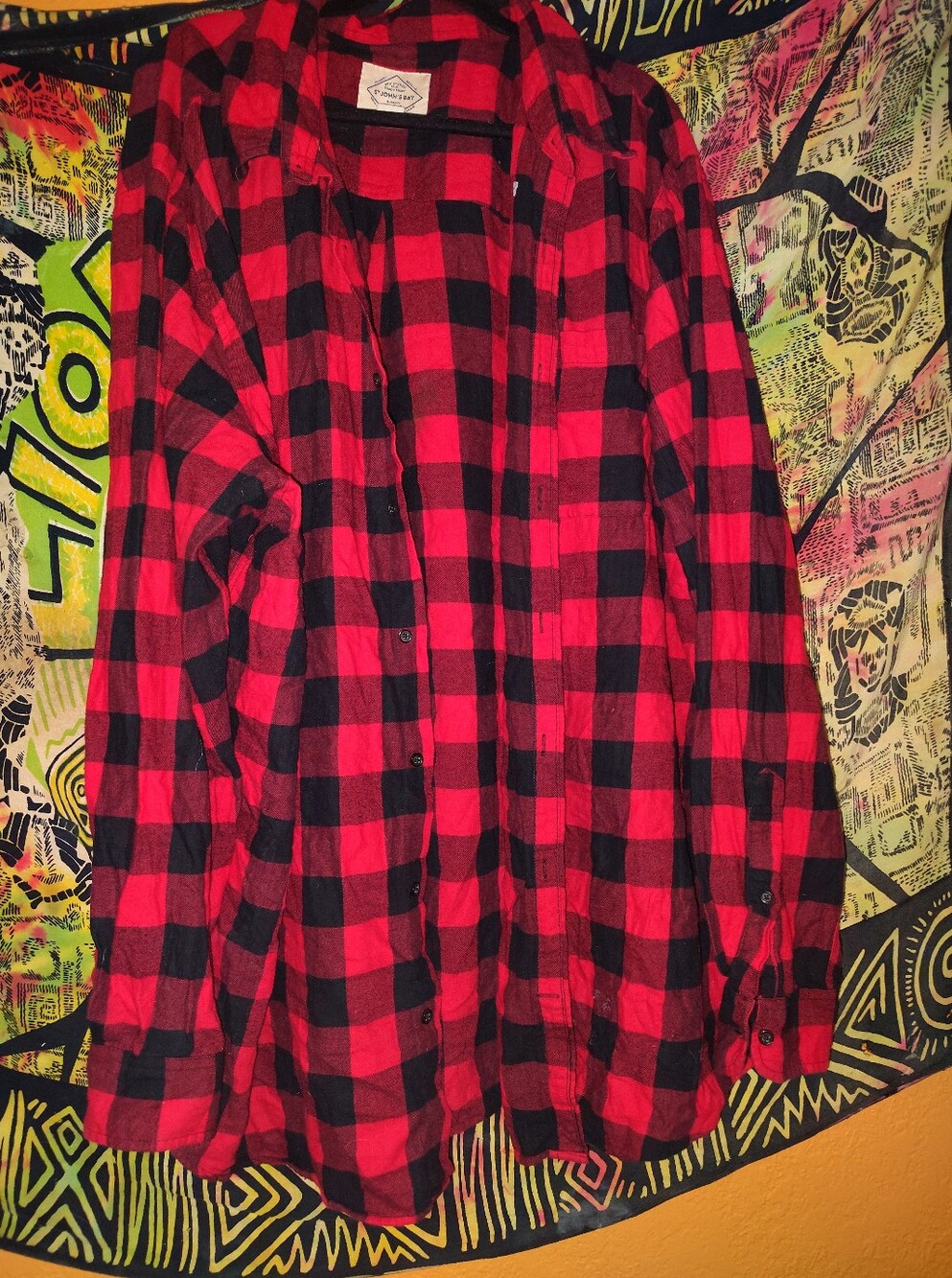 St Johns Bay Knee Length Flannel